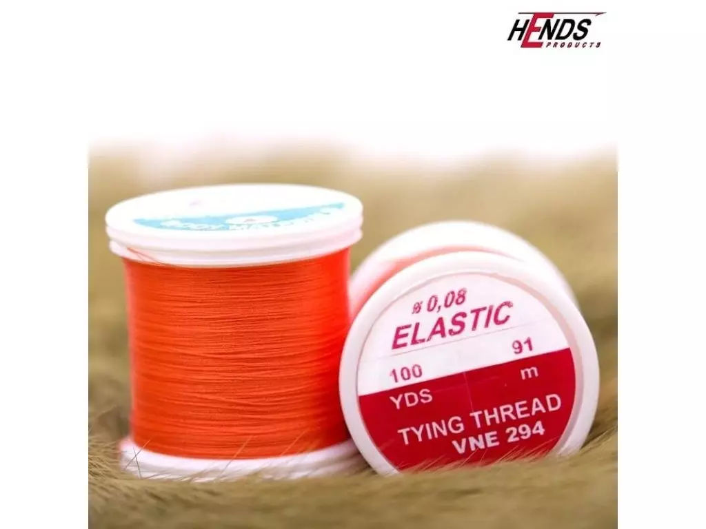 HENDS Nit ELASTIC - ŽHAVÁ ORANŽOVÁ 0,08 mm Nejlepší Cena