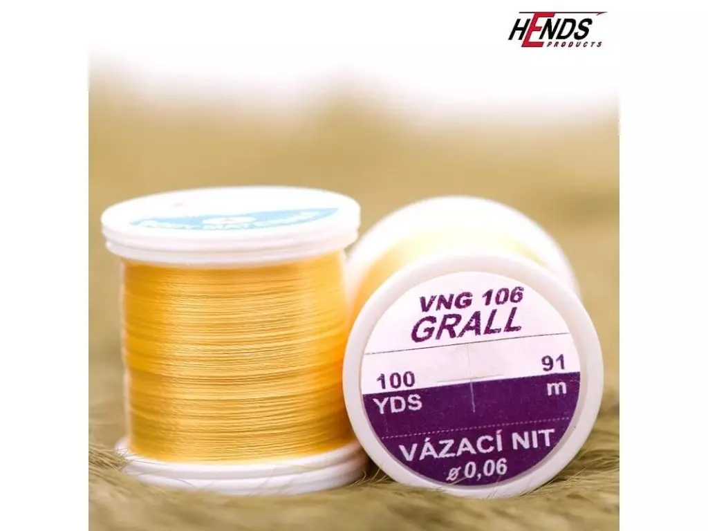 Aktuální HENDS Nit GRALL - ŽLUTÁ 0,10 mm