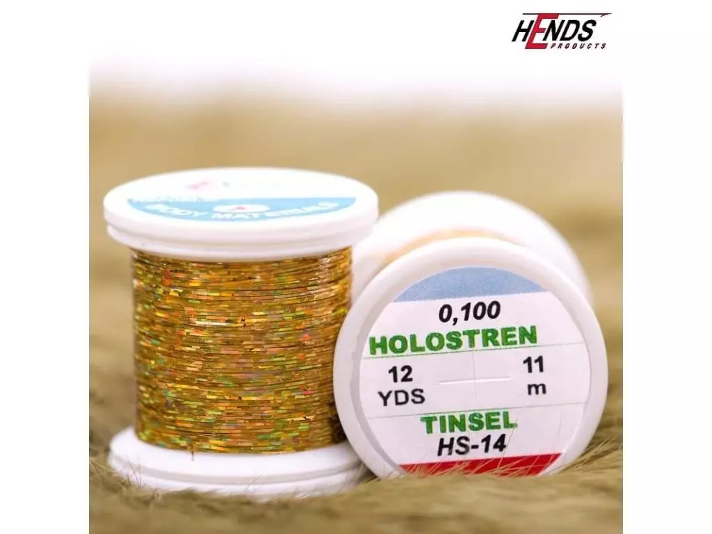 Oblíbený HENDS Lameta HOLOSTREN - TM. ZLATÁ