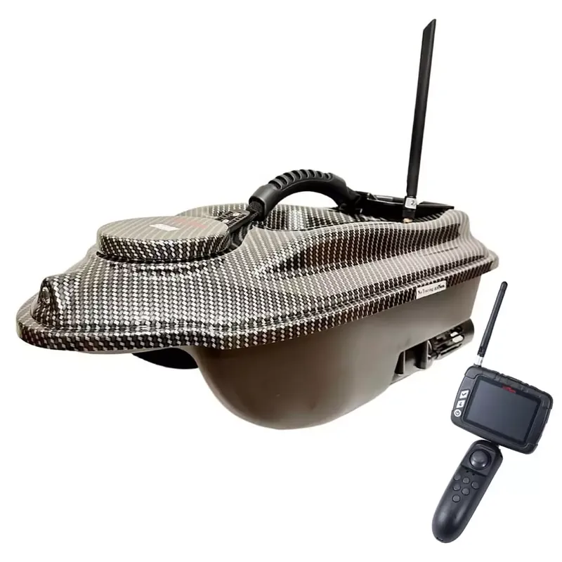 BOATMAN Zavážecí lodička ACTOR s ECHOLOTEM a výklopníkem 10Ah baterie- Carbon Must-Have