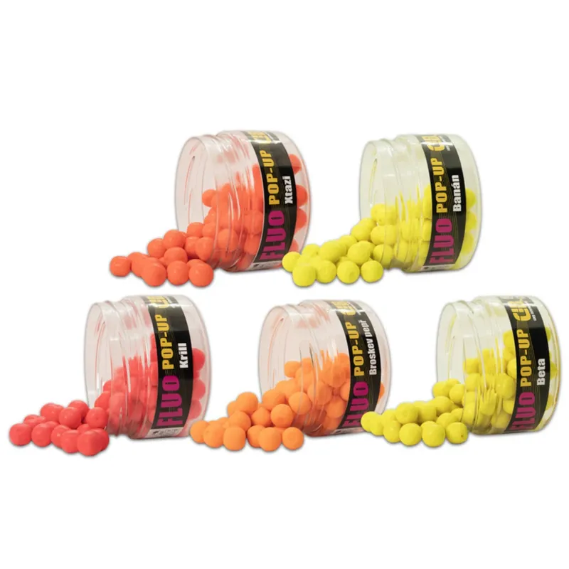 Horká Nabídka Carp Inferno Pop - up Boilies Fluo 12 mm 200 ml