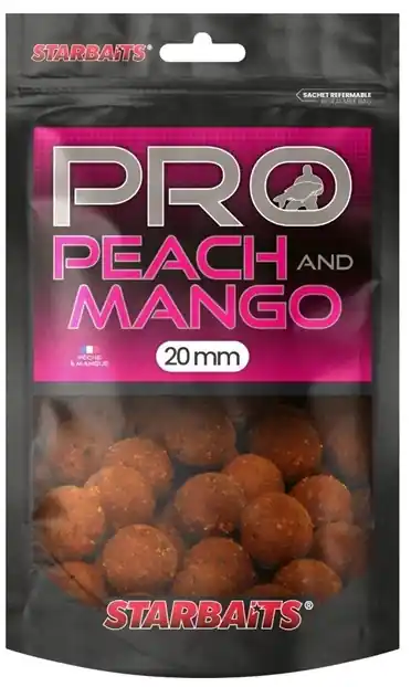 STARBAITS Boilies Pro Peach Mango 200g Víkendová Akce