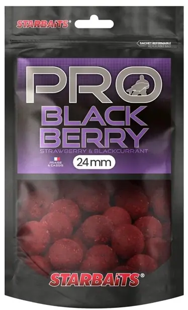 STARBAITS Boilies Pro Blackberry 200g Výhodná Nabídka
