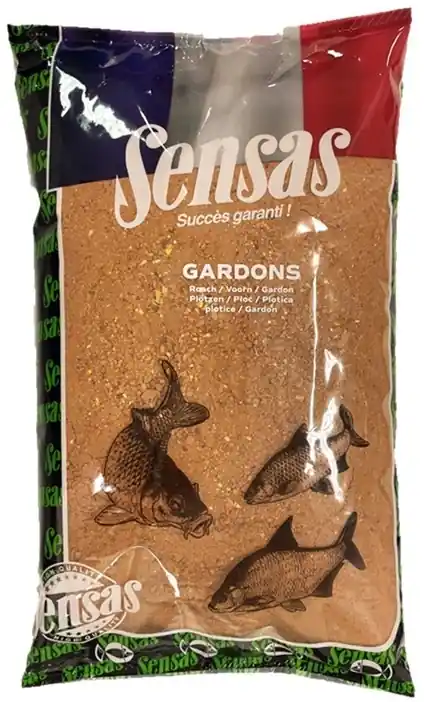 Značkový SENSAS Krmení Amorce Universal Gardons (plotice) 4kg