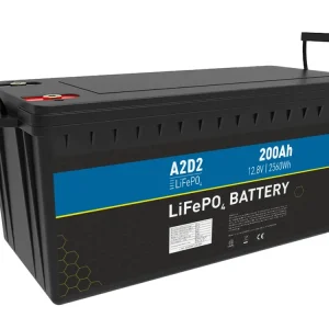 Autentický A2D2 baterie LiFePO4 12,8V 200Ah M8