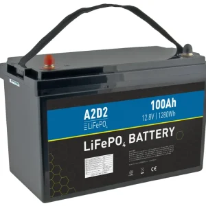 Nová Kolekce A2D2 baterie LiFePO4 12,8V 100Ah M8
