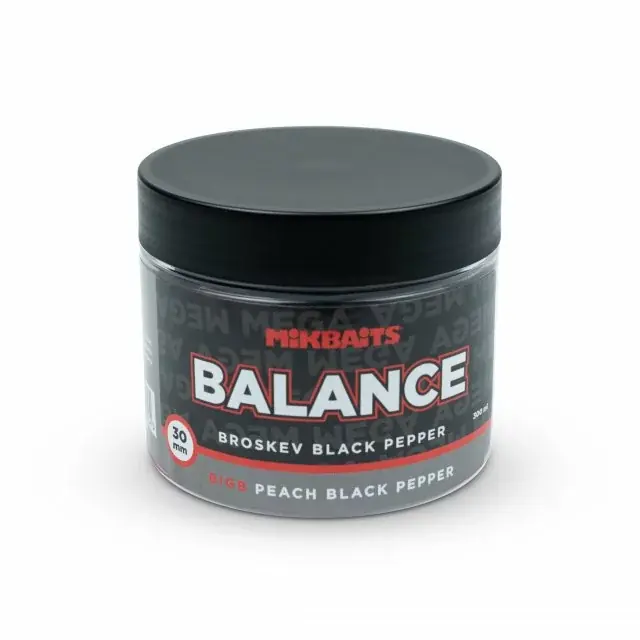 MIKBAITS Mega BALANCE 300ml - BigB Broskev Pepř 30mm Nakupujte Hned