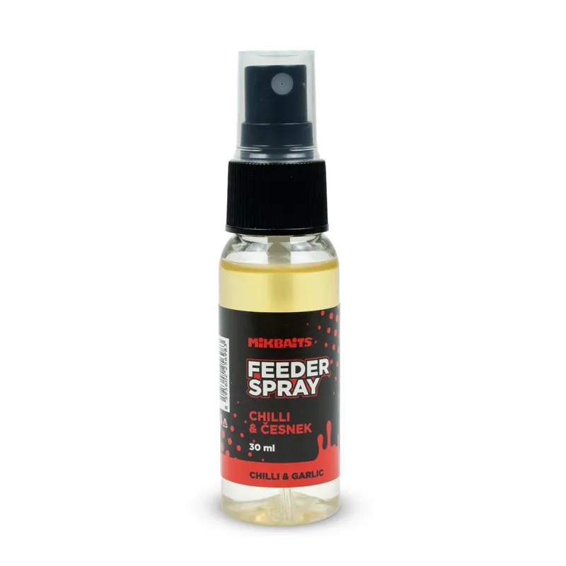 Nová Kolekce MIKBAITS Feeder spray 30ml - Chilli Česnek