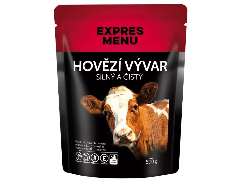 Značkový EXPRES MENU Vývar hovězí - 2 porce