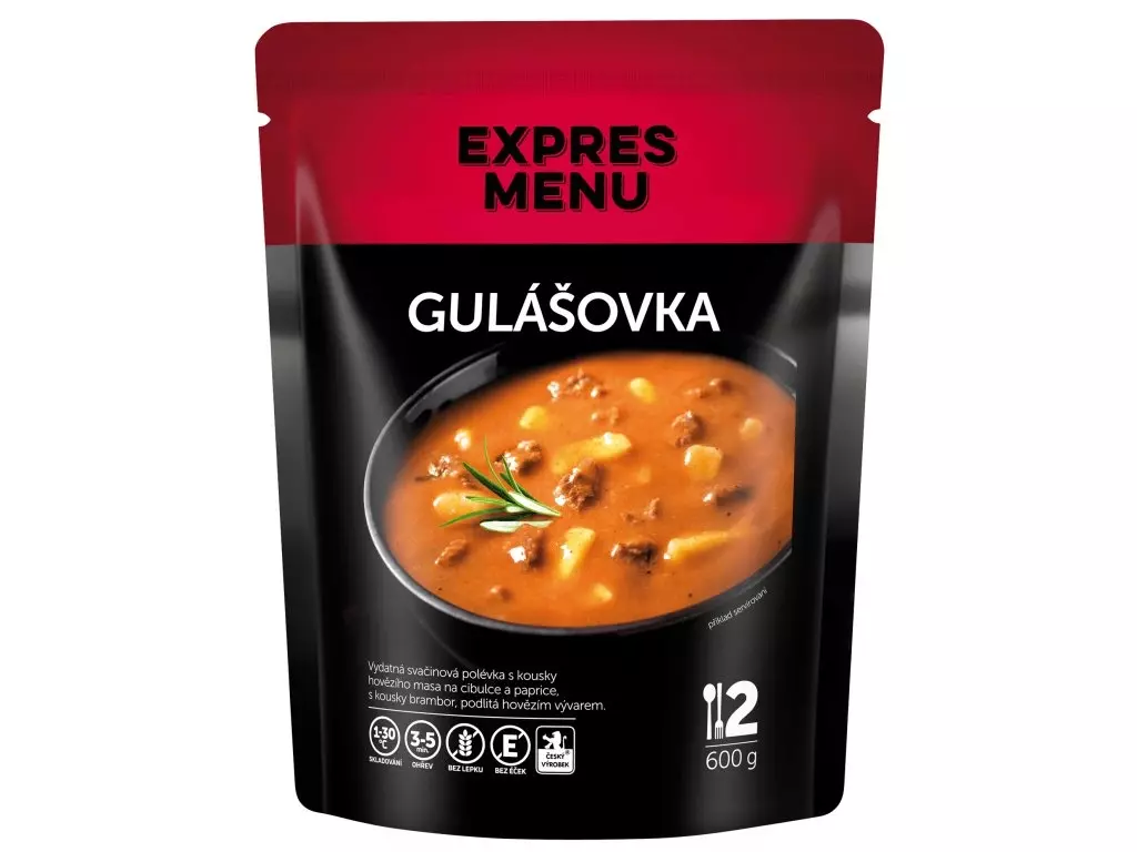 Tovární Cena EXPRES MENU Gulášovka - 2 porce