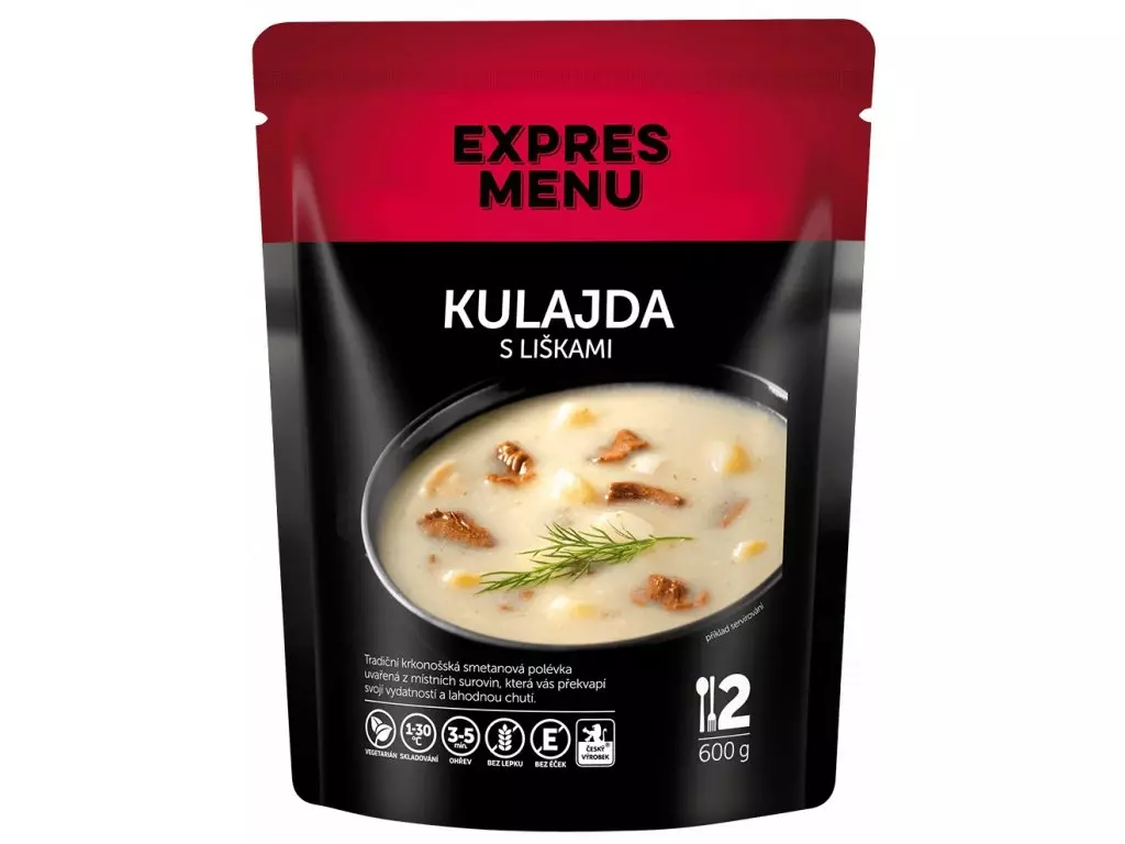 EXPRES MENU Kulajda s liškami - 2 porce Originální