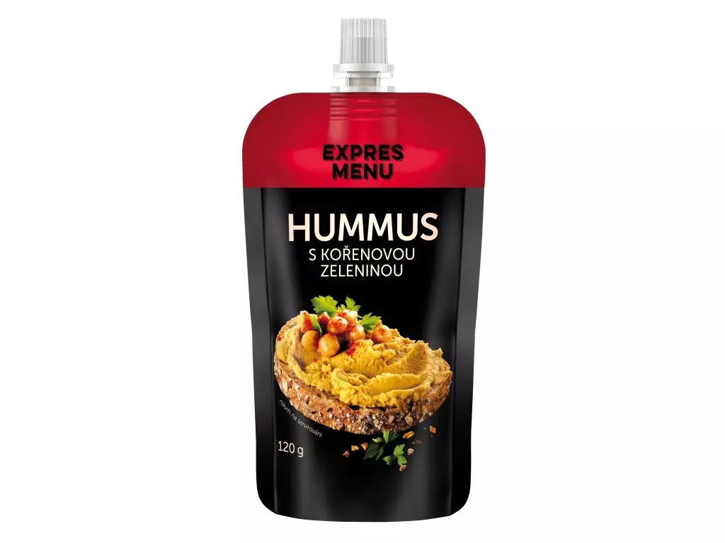 Kup Teď EXPRES MENU Hummus s kořenovou zeleninou 120g