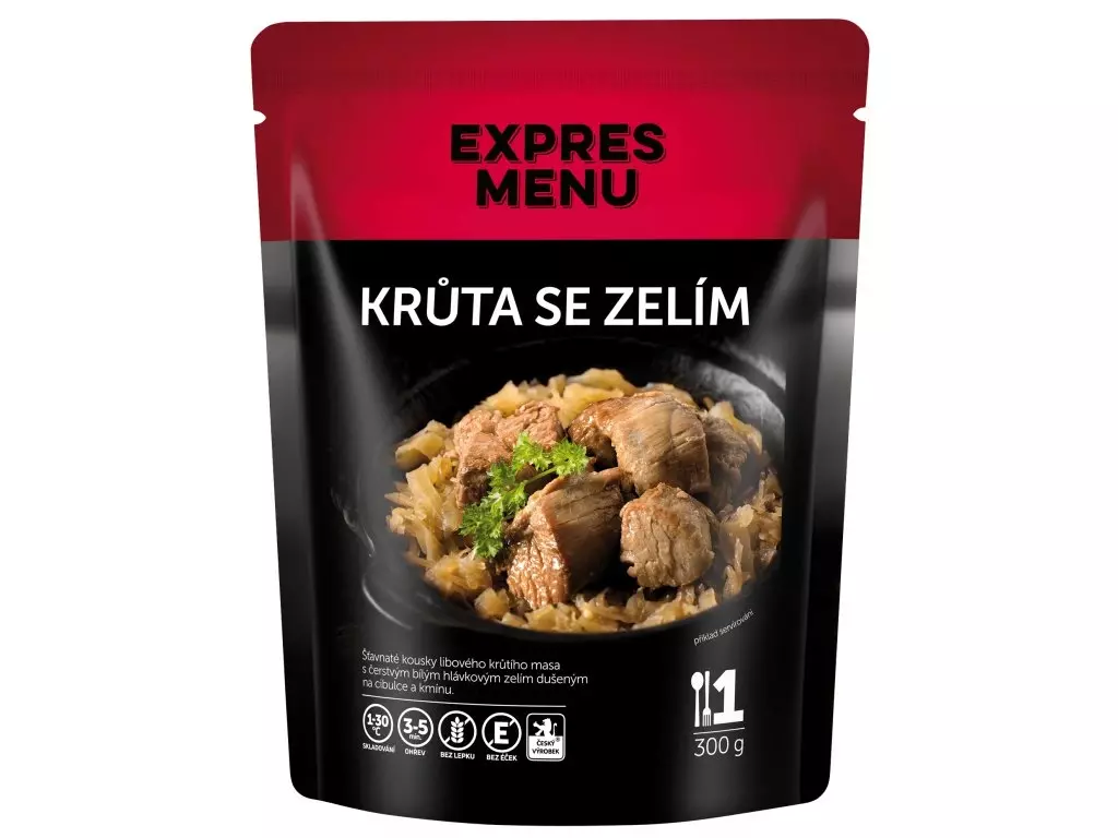 EXPRES MENU Krůta se zelím - 1 porce Výhodná Nabídka
