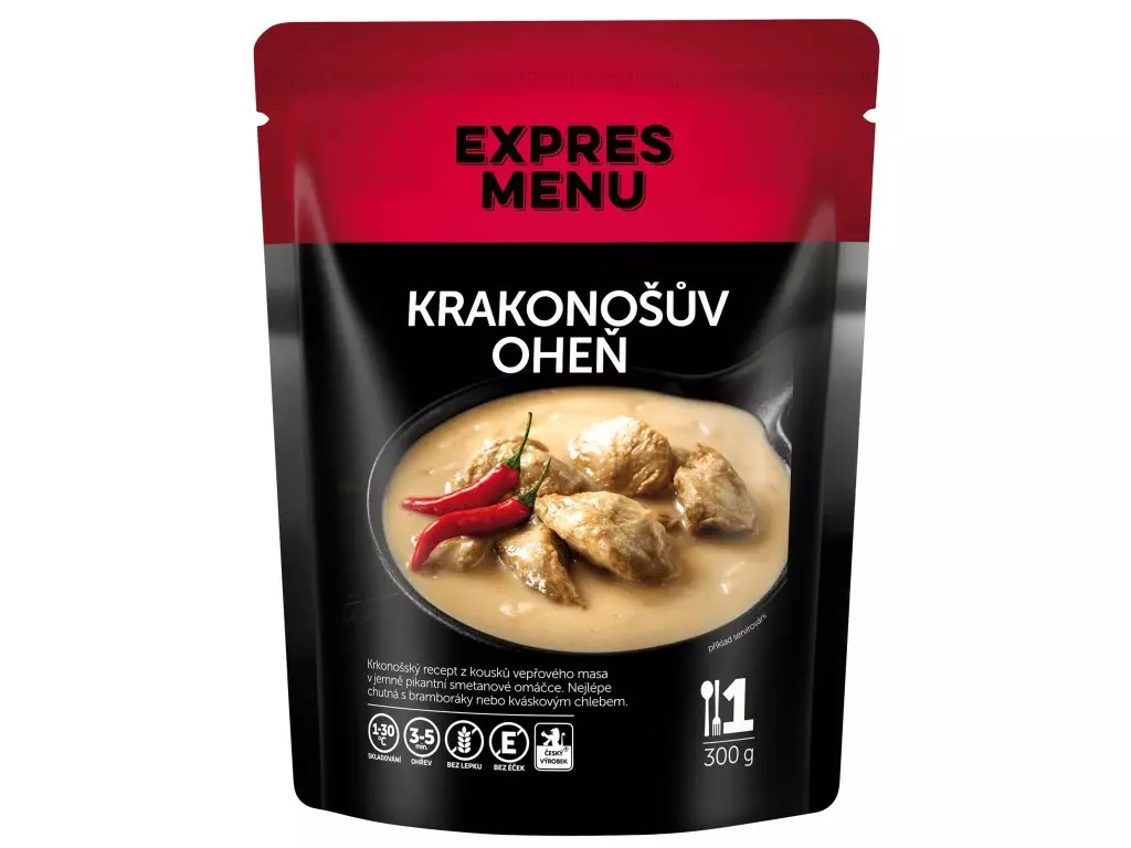 EXPRES MENU Krakonošův oheň - 1 porce Koupit Online