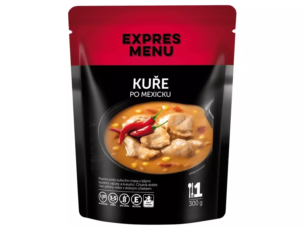 EXPRESS MENU Kuře po mexicku - 1 porce Bezpečná Platba