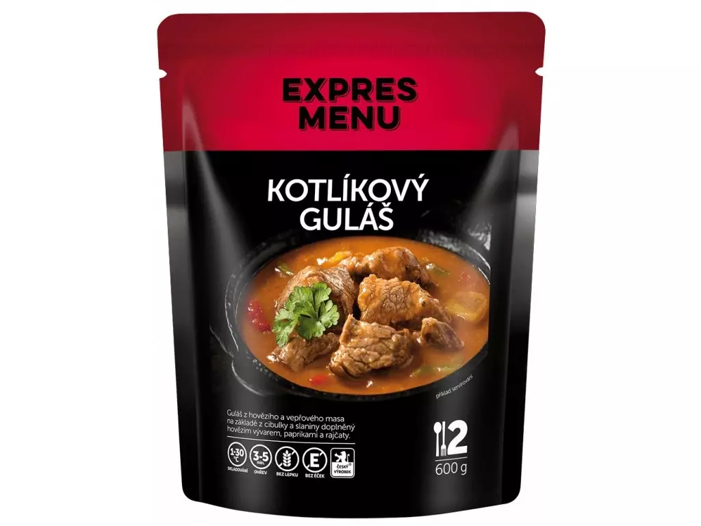 EXPRES MENU Kotlíkový guláš - 2 porce Značkový