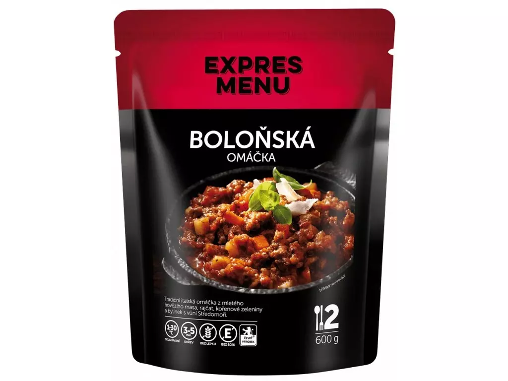 Rychlé Dodání EXPRES MENU Boloňská omáčka - 2 porce