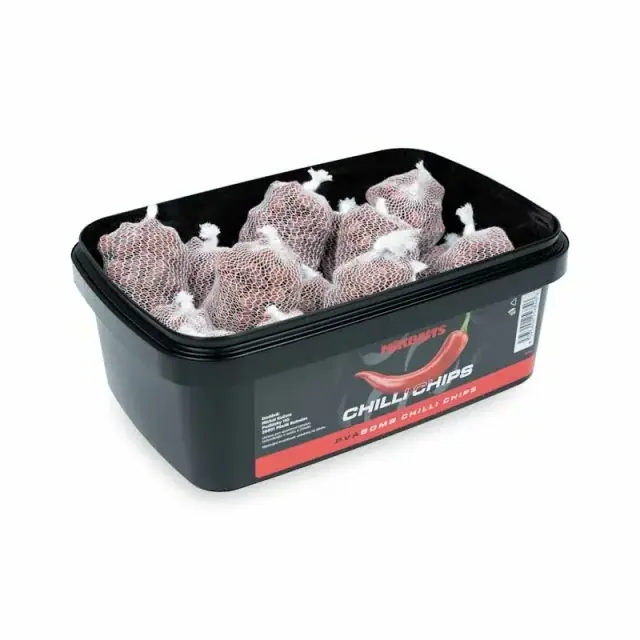 MIKBAITS Chilli Chips PVA Bomb 15ks - Chilli Chips Expresní Doručení