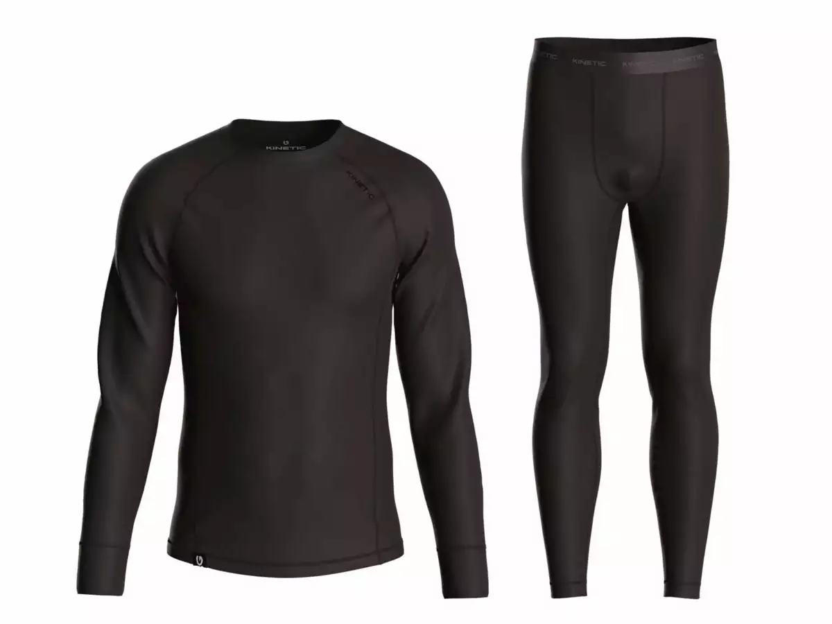 Kinetic Termoprádlo Base Layer Set Black Nová Kolekce