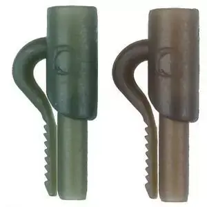 GARDNER Klip na boční olovo Covert Lead Clip C-Thru Brown (průhledná hnědá) VÝPRODEJ Rychlé Dodání