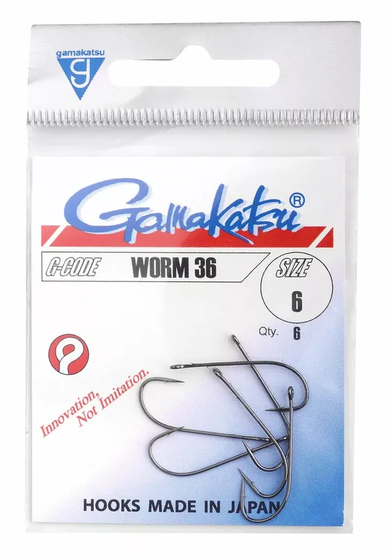 Sleva GAMAKATSU Háčky Worm 36