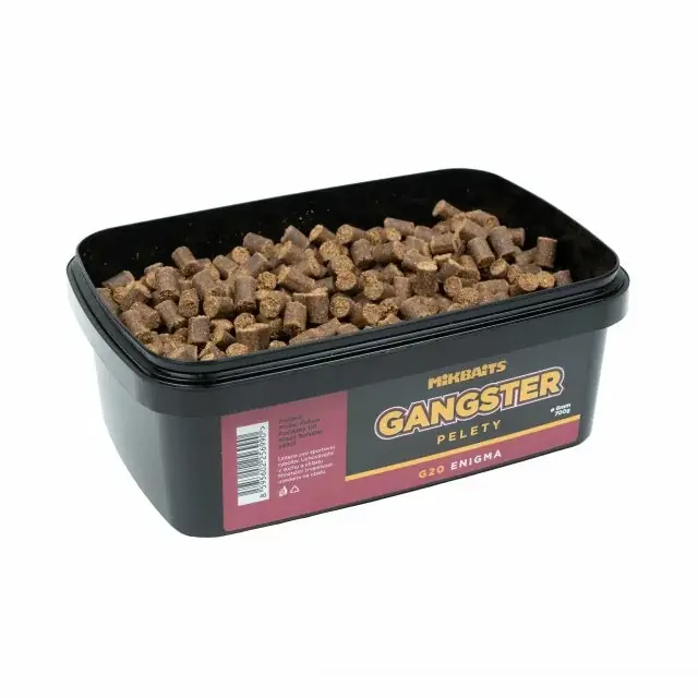MIKBAITS Gangster pelety 700g - G20 Enigma 6mm Speciální Cena