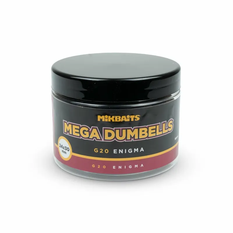 MIKBAITS Gangster Mega Dumbells 500ml - G20 Enigma 24x30mm Sezónní Sleva