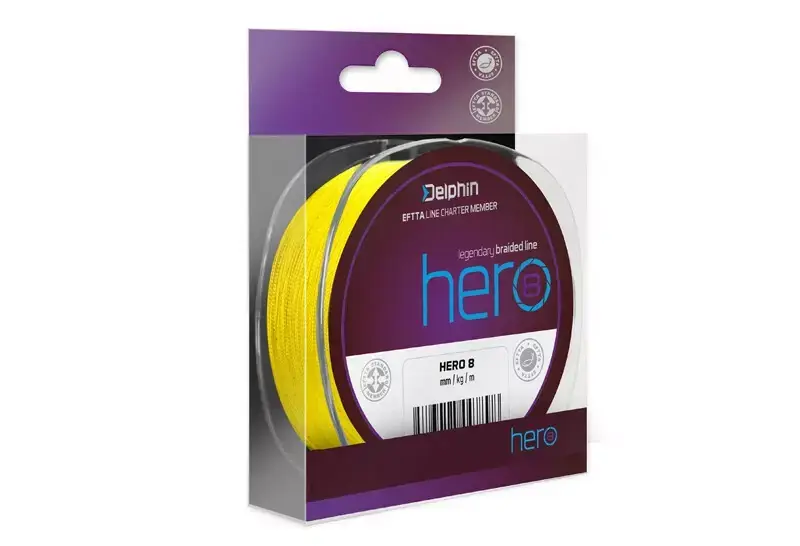 Cenový Hit Delphin HERO 8 / fluo žlutá VÝPRODEJ