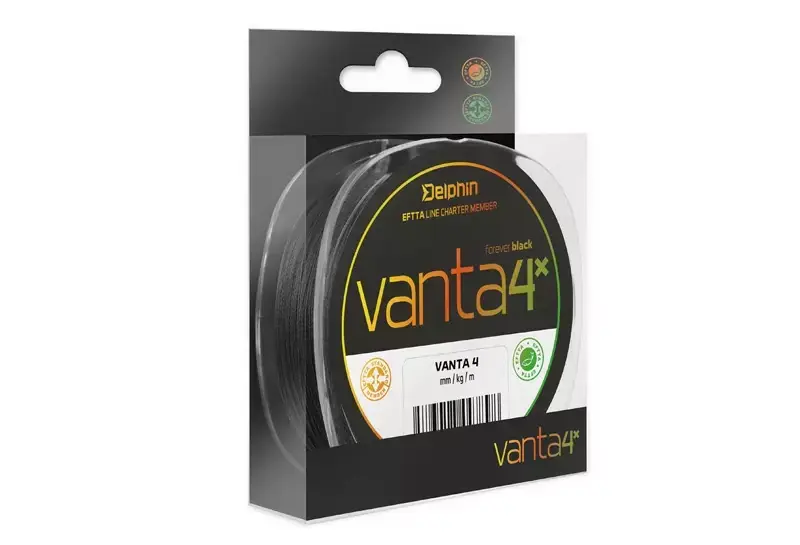 Ověřený DELPHIN Šňůra VANTA 4 - 0,26mm 15,4kg 117m VÝPRODEJ