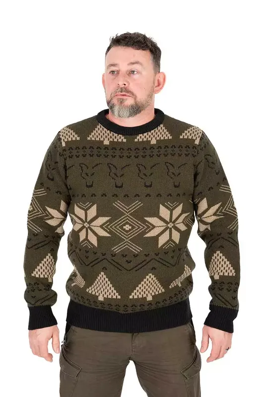 Akční Cena Fox Svetr Festive Jumper
