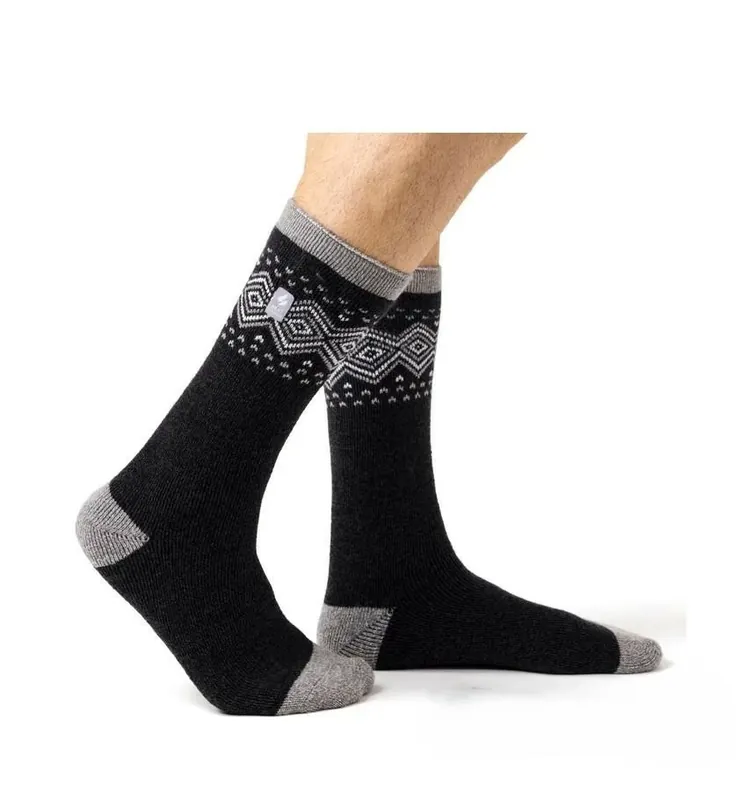 Značkový HEAT HOLDERS LITE MEDIUM pánské ponožky norský vzor