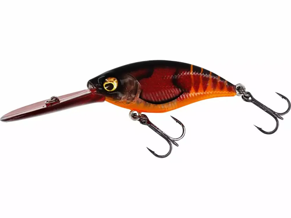 Westin BuzzBite DR Crankbait 6,5cm 14g Floating 3D Fire Craw Sleva