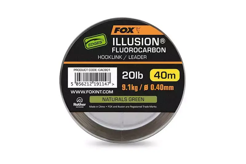 Finální Výprodej Fox Illusion Fluorocarbon Hooklink/Leader