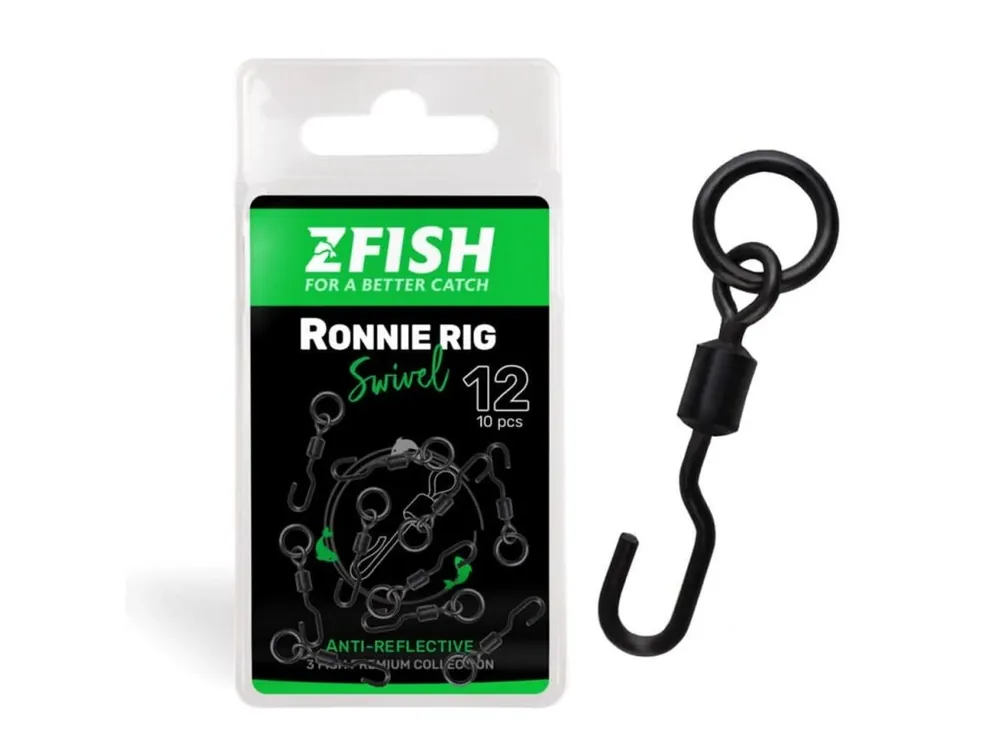 Cenový Hit Obratlík s kroužkem Zfish Ronnie Rig10ks Získejte slevu -5% za registraci v e-shopu