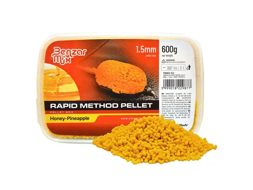 Benzár Rapid Method peletky 3,5mm 600g Získejte slevu -5% za registraci v e-shopu Horká Nabídka