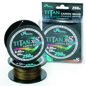 Vrácení Zdarma Filfishing Sumcová Šňůra Titan Camou Braid 250m