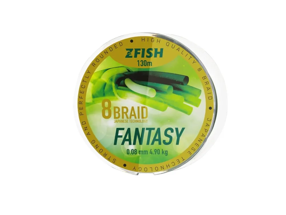 Sleva Zfish Šňůra Fantasy 8-Braid 130m