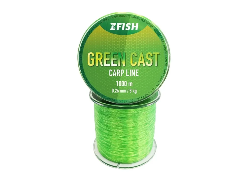 ZFISH Vlasec Green Cast Carp Line 1000m Poslední Šance