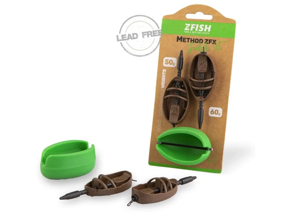 ZFISH Sada Method Feeder Set ZFX 50,60g+Formička Nejlepší Cena
