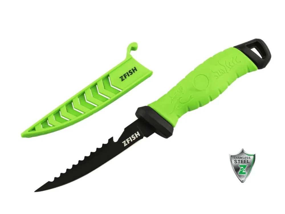 ZFISH Filetovací Nůž Fishing Predator Knife 5"/125mm Cenová Bomba