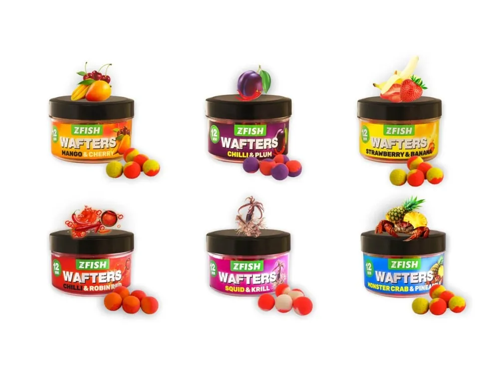 Bezpečná Platba ZFISH Vyvážené Boilies Balanced Wafters 12mm