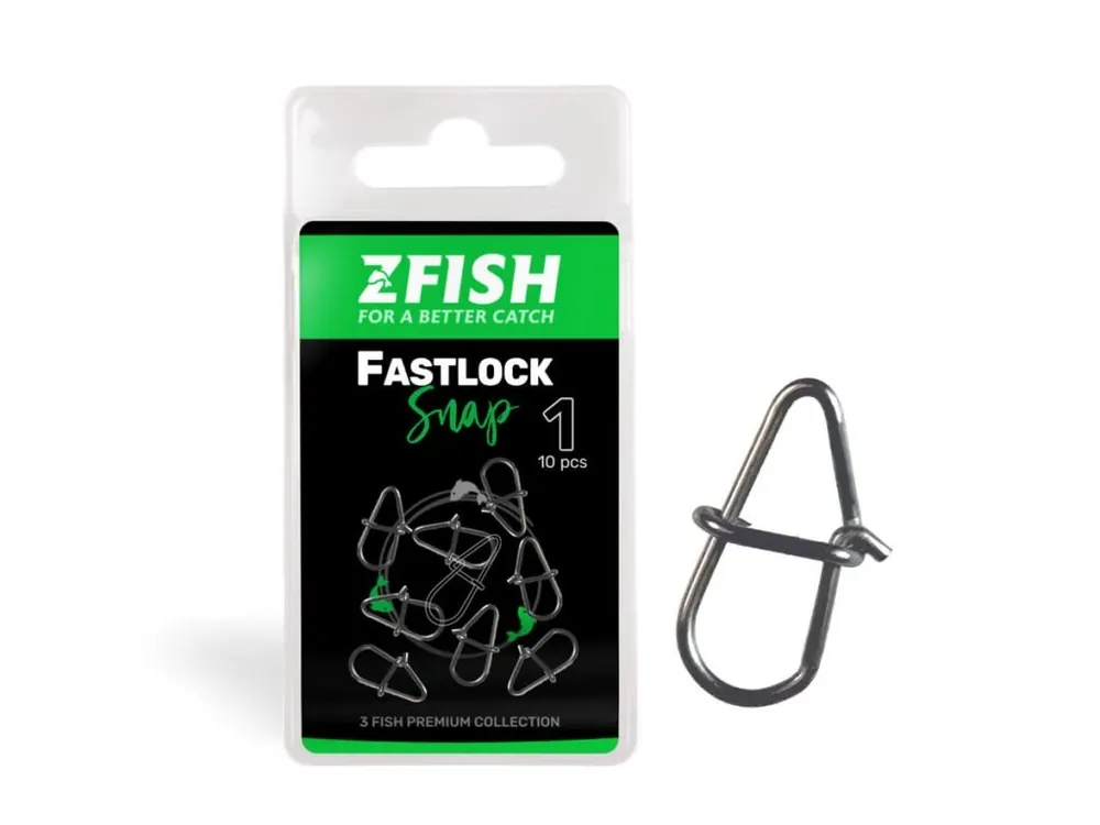 ZFISH Karabinka Fastlock Snap Super Cena
