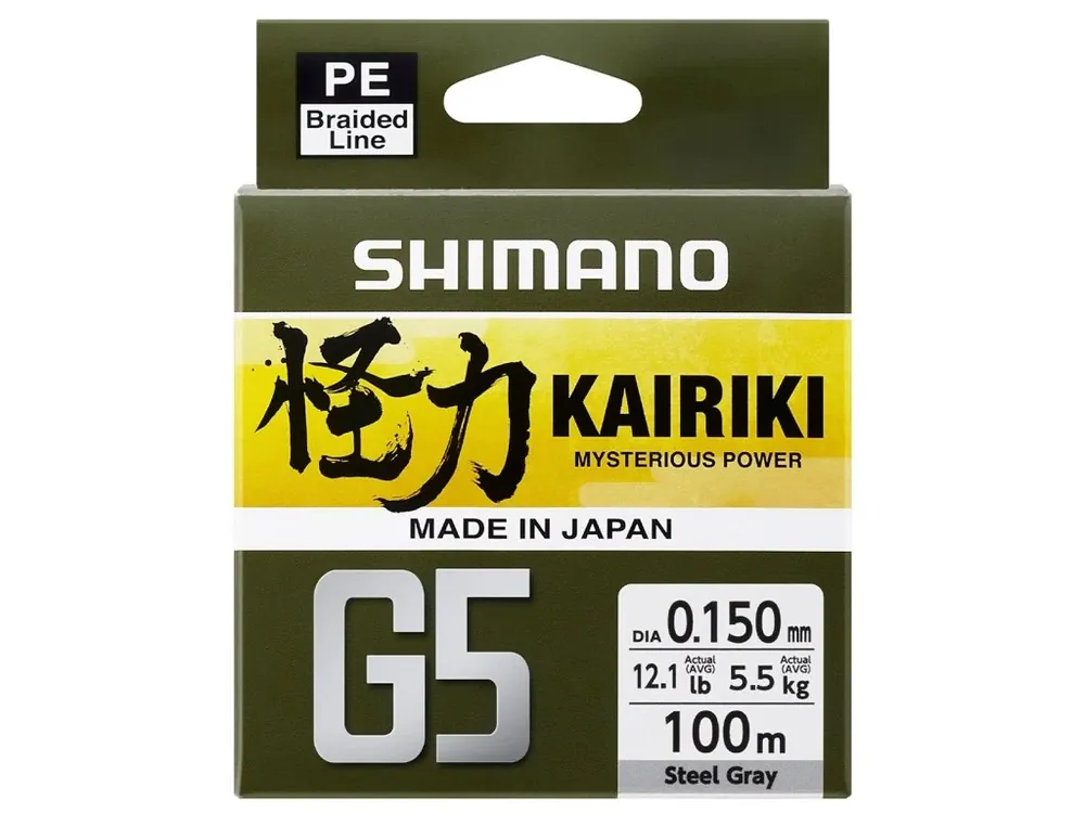 Koupit Online Shimano Kairiki G5 Gray 150m Získejte slevu -5% za registraci v e-shopu