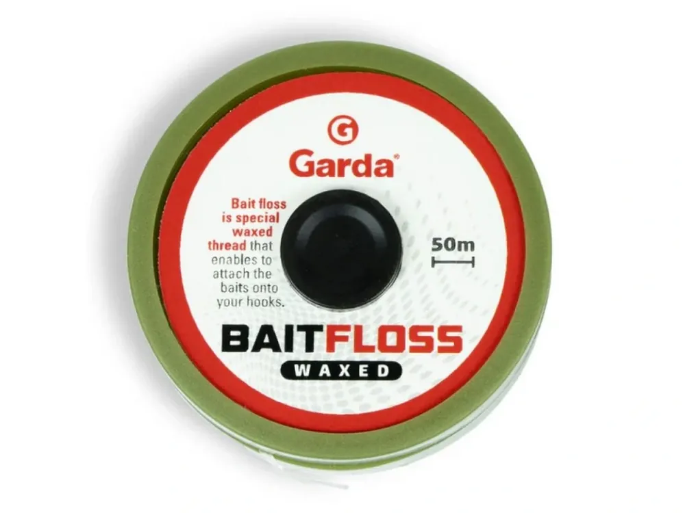 Garda Bait Floss Waxed šňůrka na nástrahy 50m Získejte slevu -5% za registraci v e-shopu Jen Po Omezenou Doba