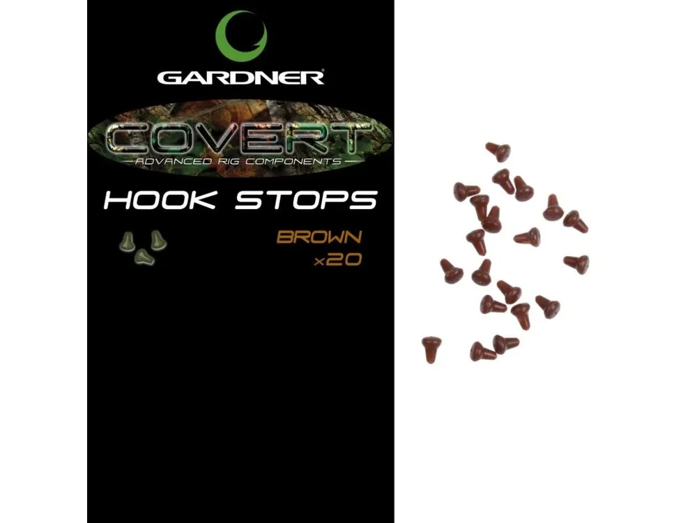Gardner Zarážka na háčky Covert Hook Stops Cenově Výhodný