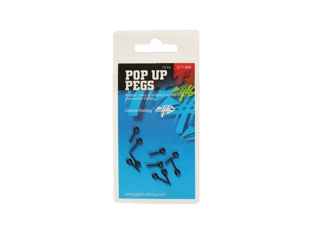 Giants fishing Kolíček s očkem Pop Up Pegs, 10ks Koupit Online