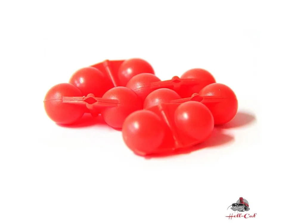 Hell-Cat Chrastítko Scream Balls Red,5ks Cenová Bomba