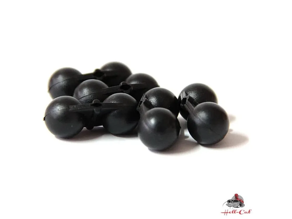 Výprodej Hell-Cat Chrastítko Scream Balls Black,5ks