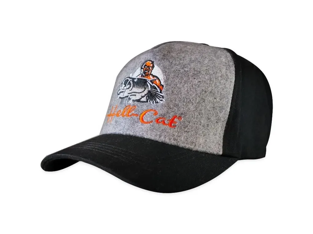 Přímo Od Výrobce Kšiltovka Hell-Cat Black/Grey