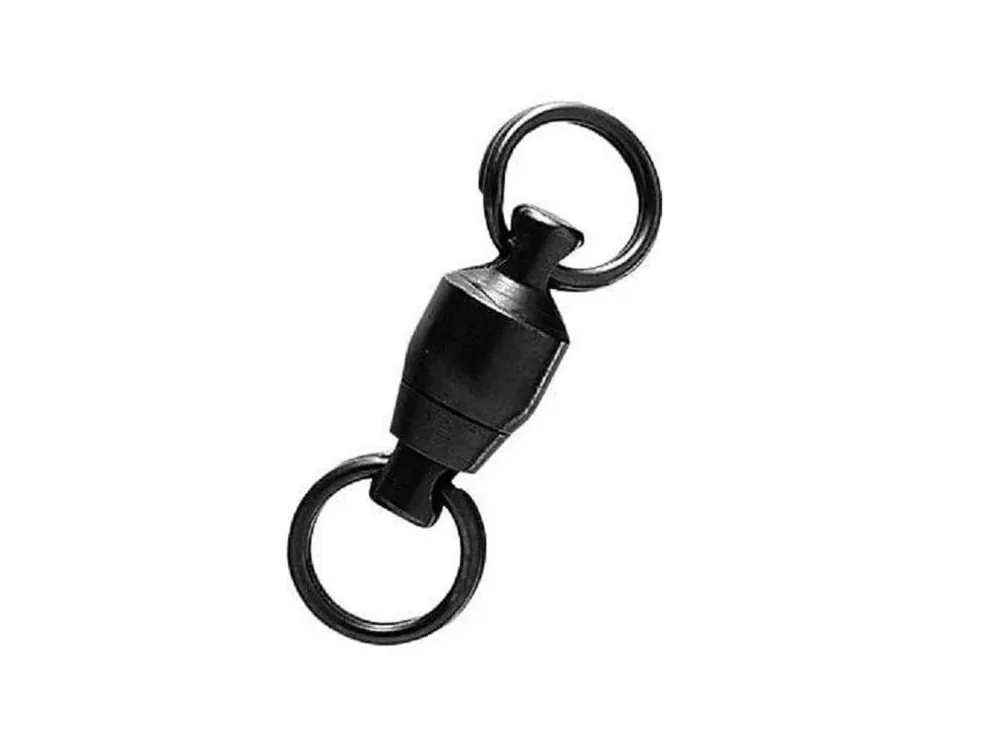 Hell-Cat Obratlík s ložiskem Swivel Bearing Black 150lb/80kg (3ks) Sezónní Sleva